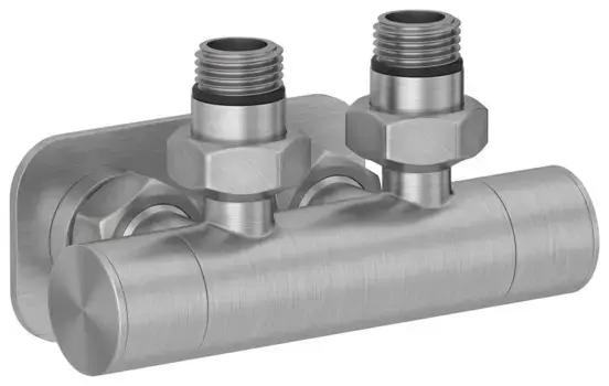 Вентиль Вентиль 2х1/2" угловой скрытый-скрытый EU50 (Сатин)