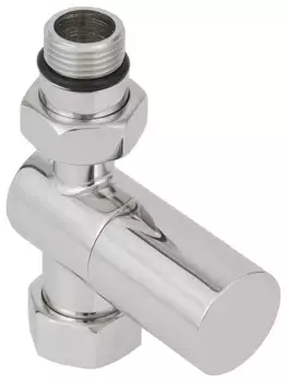 Вентиль Вентиль прямой (цилиндр) G 1/2" НР х G 3/4" НГ (RAL 9016 Транспортный белый)