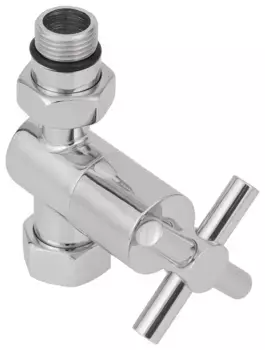 Вентиль Вентиль прямой (крест) G 1/2" НР х G 3/4" НГ (Сатин)