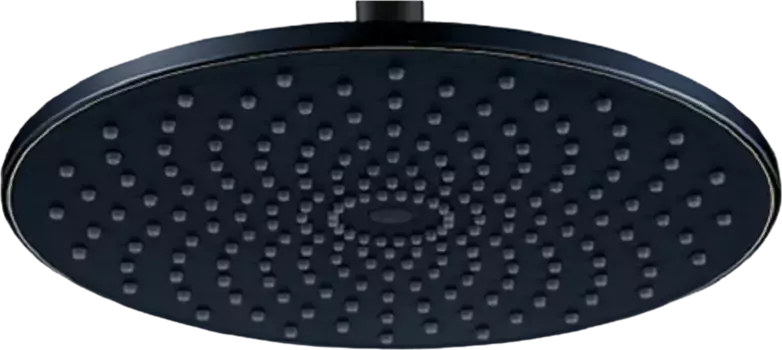 Верхний душ Berges Nardis черный матовый
