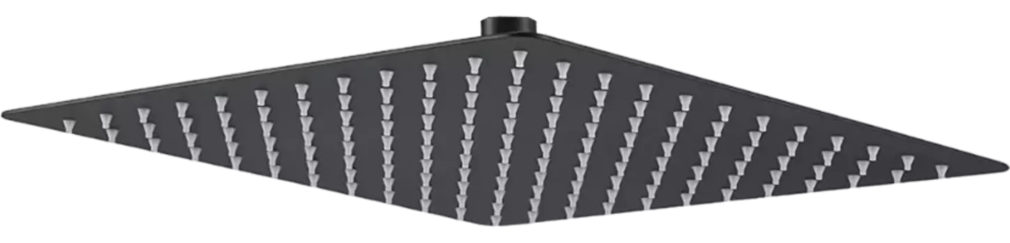 Верхний душ Berges Ventas черный матовый