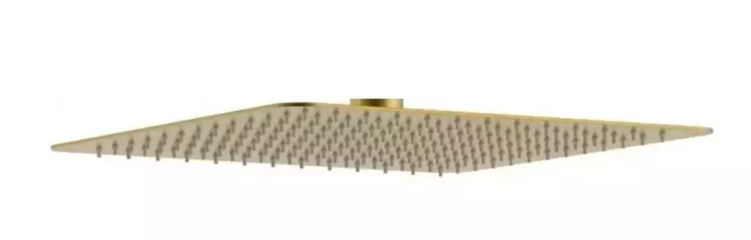 Верхний душ Boheme Qubic 30х30 бронза матовая