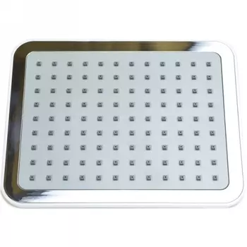 Верхний душ Bronze de Luxe Quadro белый - хром