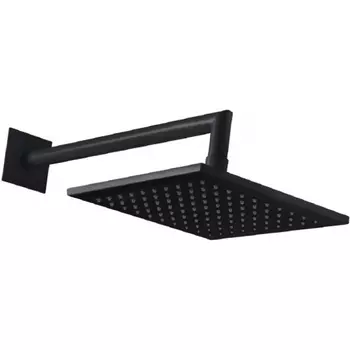 Верхний душ Cezares Porta черный матовый