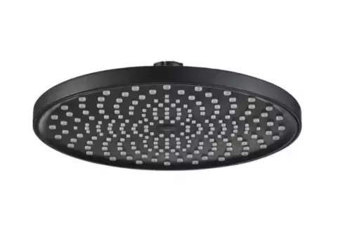 Верхний душ Haiba черный матовый