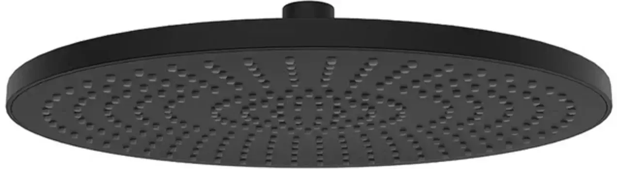 Верхний душ Kaiser 25 черный матовый