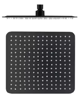 Верхний душ Rav Slezak 30х30 черный матовый