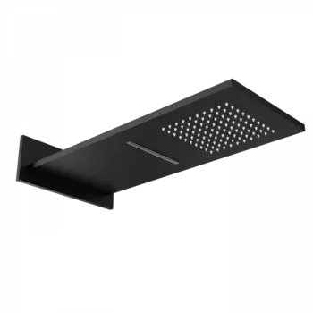 Верхний душ WONZON & WOGHAND, Черный матовый (WW-HS101-MB)