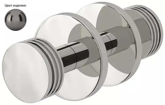 Вешалка КАНЬОН двойная для ДР ХОРДА (Черный хром)