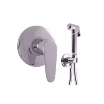 VI242/1 VICTORIA - смеситель для биде с душем, скрытый монтаж, стоп вентилем в держателе лейки