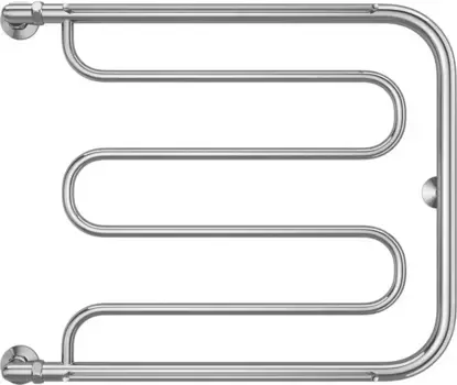 Водяной полотенцесушитель Terminus Фокстрот 600x700 Хром