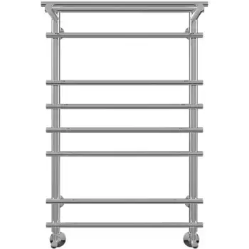 Водяной полотенцесушитель Terminus Ватра П8 500х796 с полкой Хром