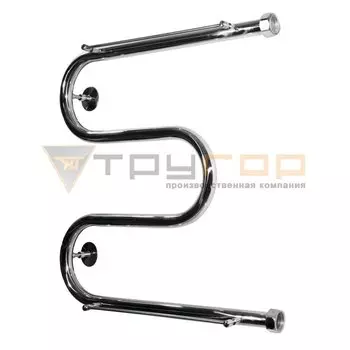 Водяной полотенцесушитель Тругор Mr с полкой хром (Мг1/5050П)