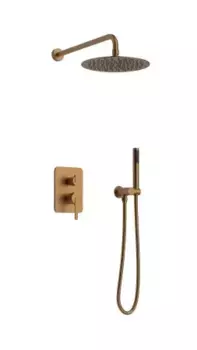 Душевой комплект AltroBagno Unione 040109 RaSp С ВНУТРЕННЕЙ ЧАСТЬЮ, матовая медь