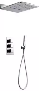 Душевой комплект AltroBagno Cascata 040101 Cr С ВНУТРЕННЕЙ ЧАСТЬЮ, хром