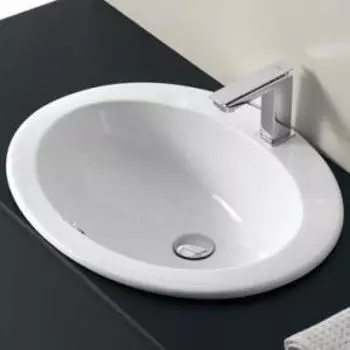 Встраиваемая раковина ArtCeram Eolo 59 см (ELL001 01;00)