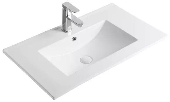 Встраиваемая раковина Gid 75 9075e белая