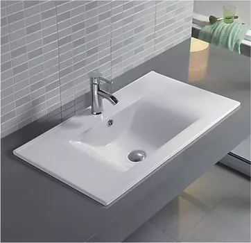 Встраиваемая раковина Gid 91 NYJ807-90 белая