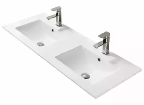 Встраиваемая раковина Melana 120х46.5 белая