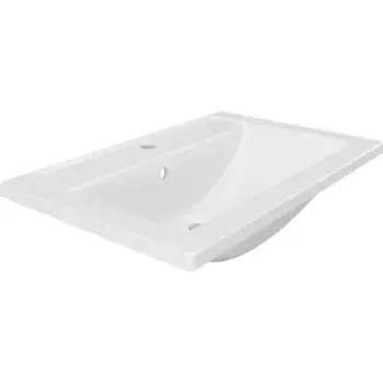 Встраиваемая раковина Paola Mario 70 белая глянцевая