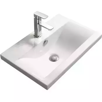 Встраиваемая раковина SantiLine 90 SL-2101 (90) белая