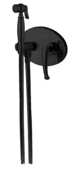 Гигиенический душ AltroBagno Beatrice 060112 BrNe со смесителем, С ВНУТРЕННЕЙ ЧАСТЬЮ, черная бронза