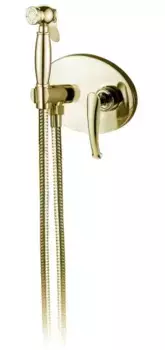 Гигиенический душ AltroBagno Beatrice 060113 Or со смесителем, С ВНУТРЕННЕЙ ЧАСТЬЮ, золото