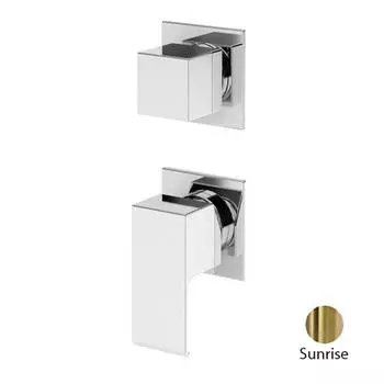 Встраиваемый смеситель для душа Cezares Porta PORTA-VDIM3-M-SR золотой