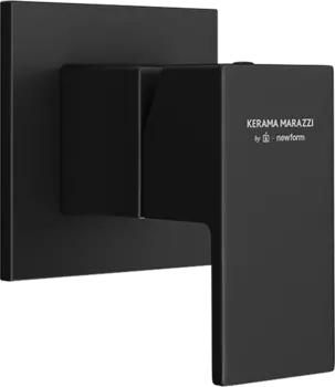 Встраиваемый смеситель для душа и ванны KERAMA MARAZZI Futura 66475EKM.01.093 черный матовый