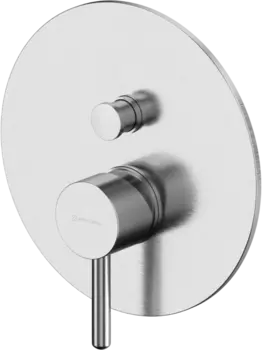 Встраиваемый смеситель для душа и ванны WHITECROSS Y Y1235NIB С ВНУТРЕННЕЙ ЧАСТЬЮ, брашированный никель