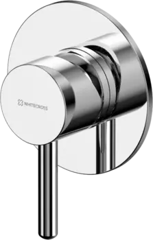 Встраиваемый смеситель для душа и ванны WHITECROSS Y Y1245CR С ВНУТРЕННЕЙ ЧАСТЬЮ, хром