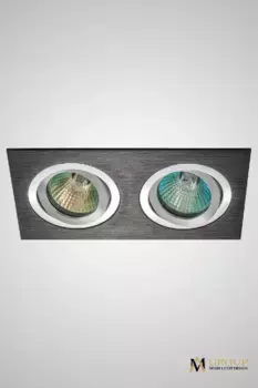 Встраиваемый светильник AM Group AM125 BK-CH