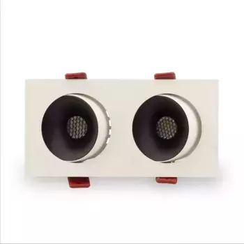 Встраиваемый светильник AM Group AM480-2 BK+WH 15,4W