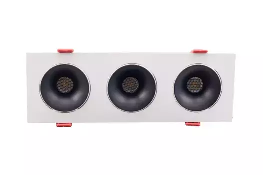 Встраиваемый светильник AM Group AM480-3 BK+WH 23,1W