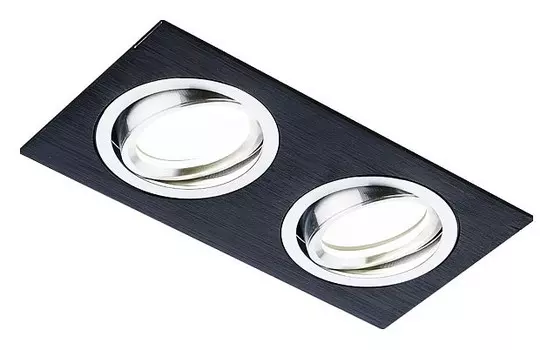 Встраиваемый светильник Ambrella A A601/2 BK