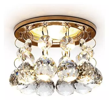 Встраиваемый светильник Ambrella K K2051 CL/G