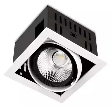 Встраиваемый светильник Ambrella Light Cardano T811 BK/CH 12W 4200K