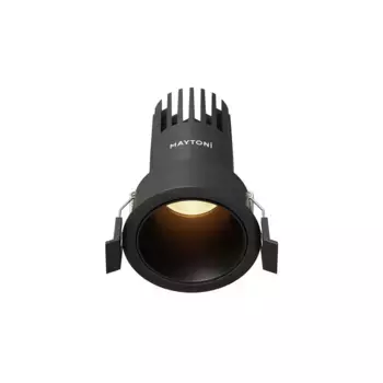 Встраиваемый светильник Maytoni Dip DL116-10W-2.7K-B