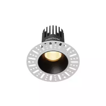 Встраиваемый светильник Maytoni Dip DL119-10W-2.7K-TRS-B