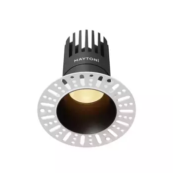 Встраиваемый светильник Maytoni Dip DL122-15W-2.7K-TRS-B