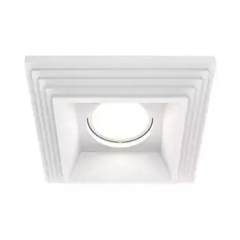 Встраиваемый светильник Maytoni Gyps Modern DL005-1-01-W-1