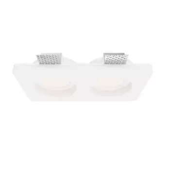 Встраиваемый светильник Maytoni Technical Gyps Modern DL002-GU10-02-W