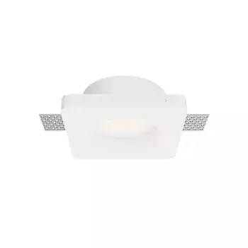 Встраиваемый светильник Maytoni Technical Gyps Modern DL002-GU10-01-W