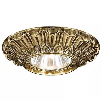 Встраиваемый светильник Reccagni Angelo 1077 SPOT 1077 ORO