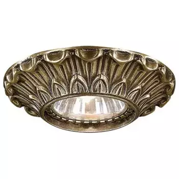 Встраиваемый светильник Reccagni Angelo 1077 SPOT 1077 BRONZO