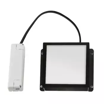 Встраиваемый светильник Uniel Grilyato mini ULP-1010 7W/4000К IP40 GRILYATO OPAL BLACK UL-00012449