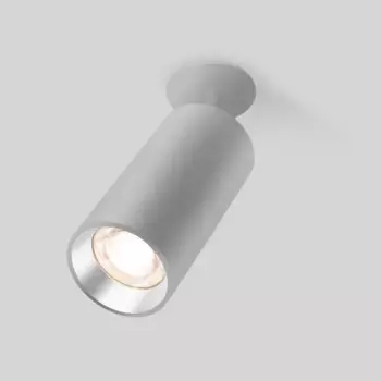 Встраиваемый светодиодный спот Elektrostandard Diffe 25066/Led серебряный a058212