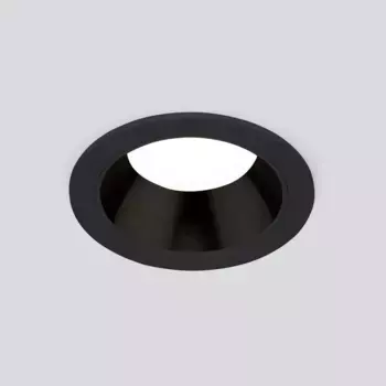 Встраиваемый светодиодный светильник Elektrostandard Basic 25082/LED 7W 4200K чёрный a062941