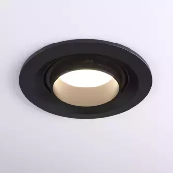 Встраиваемый светодиодный светильник Elektrostandard Zoom 9920 LED 15W 3000K черный a064033