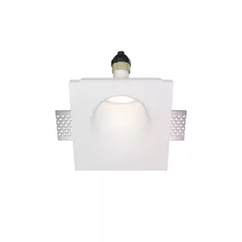 Встраиваемый светодиодный светильник Maytoni Gyps Modern DL001-WW-01-W